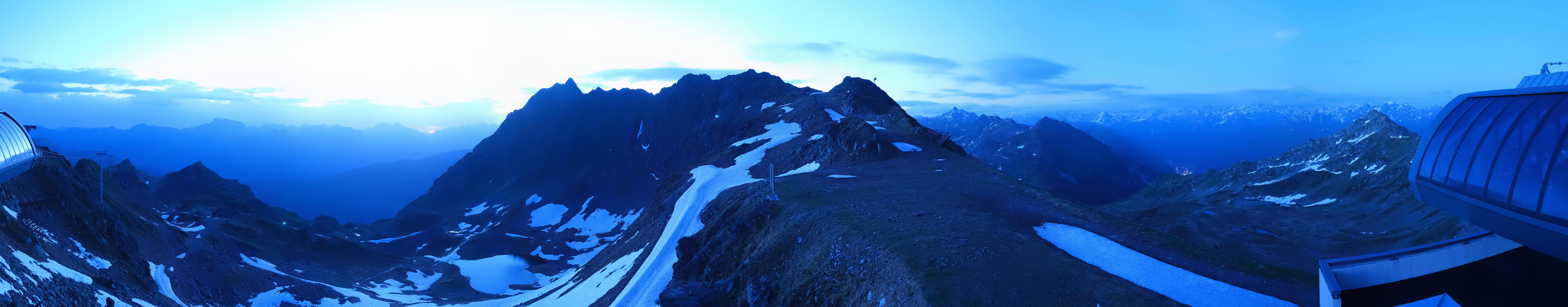 Archiv Foto Webcam Panorama Bahn - Silvretta Montafon