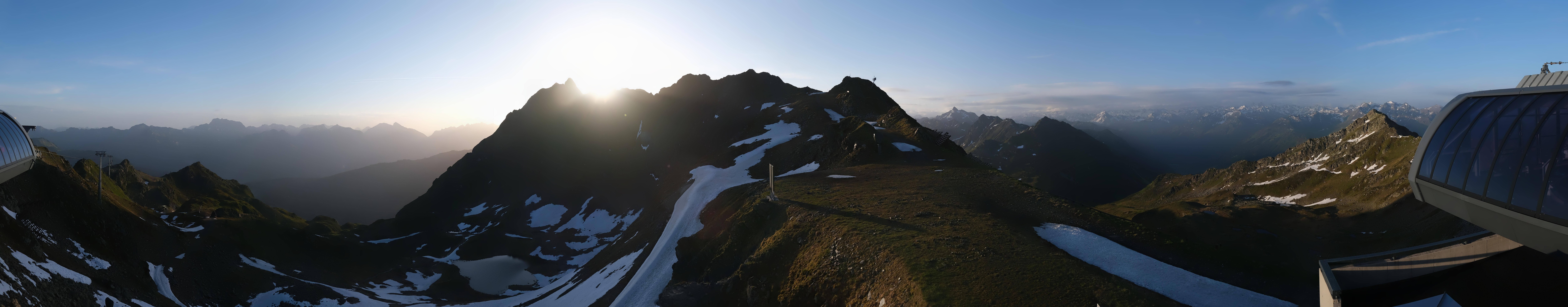 Archiv Foto Webcam Panorama Bahn - Silvretta Montafon