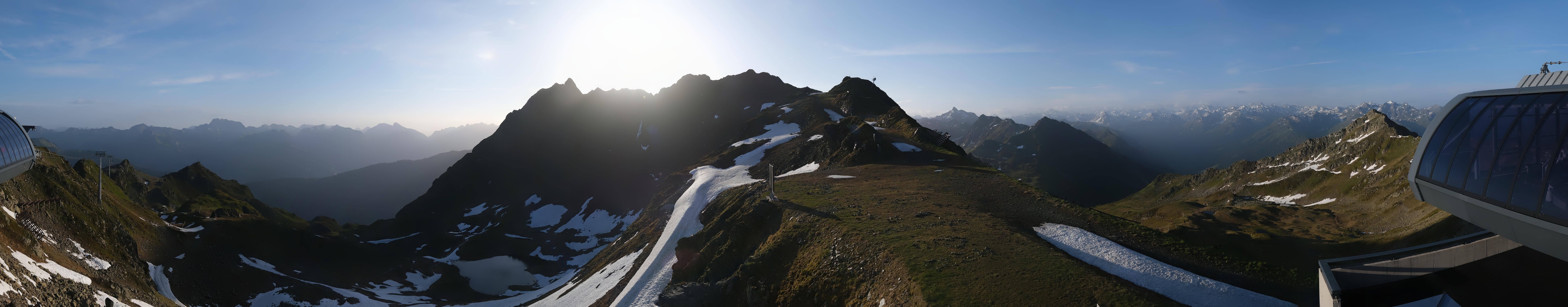 Archiv Foto Webcam Panorama Bahn - Silvretta Montafon