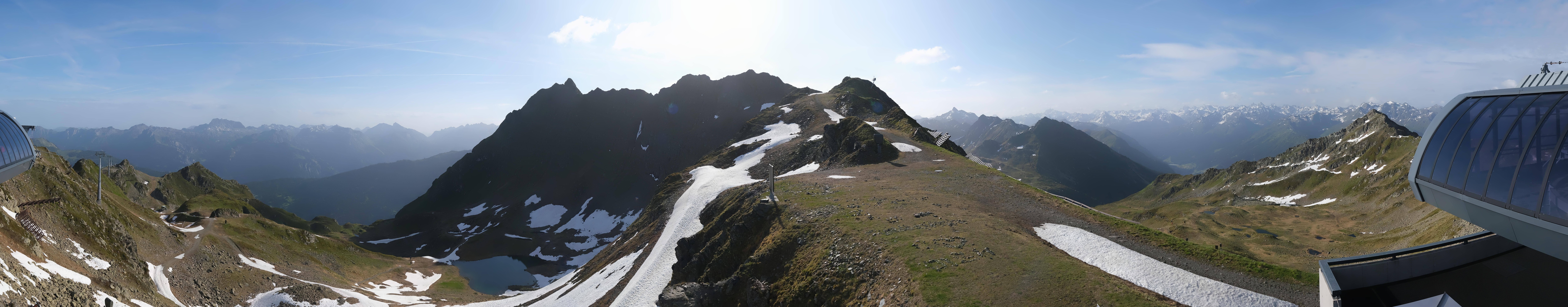Archiv Foto Webcam Panorama Bahn - Silvretta Montafon