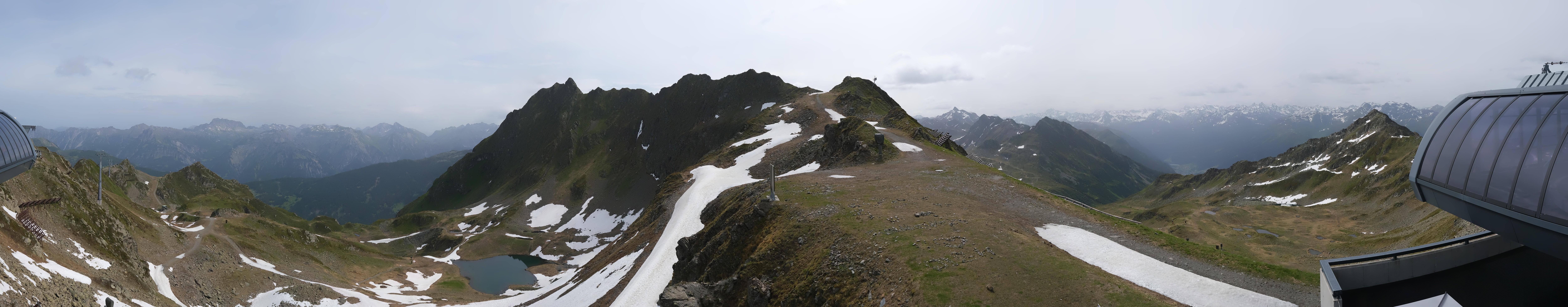 Archiv Foto Webcam Panorama Bahn - Silvretta Montafon