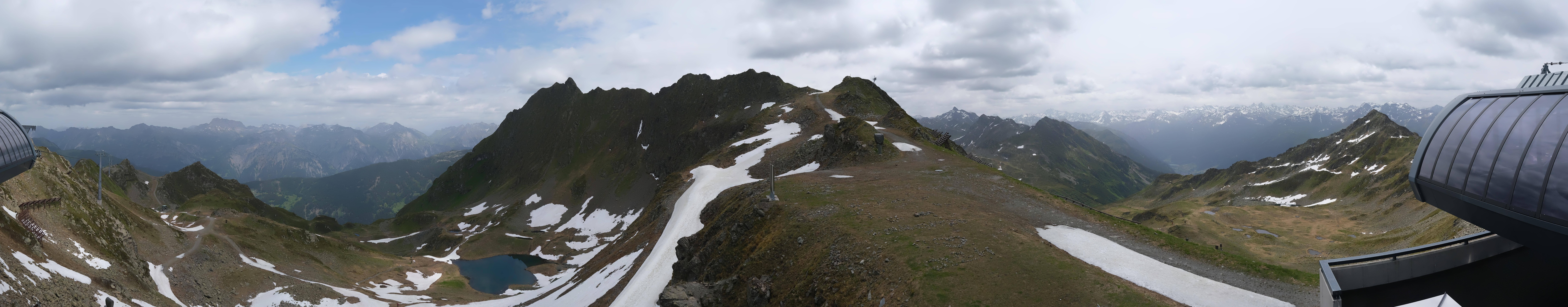 Archiv Foto Webcam Panorama Bahn - Silvretta Montafon
