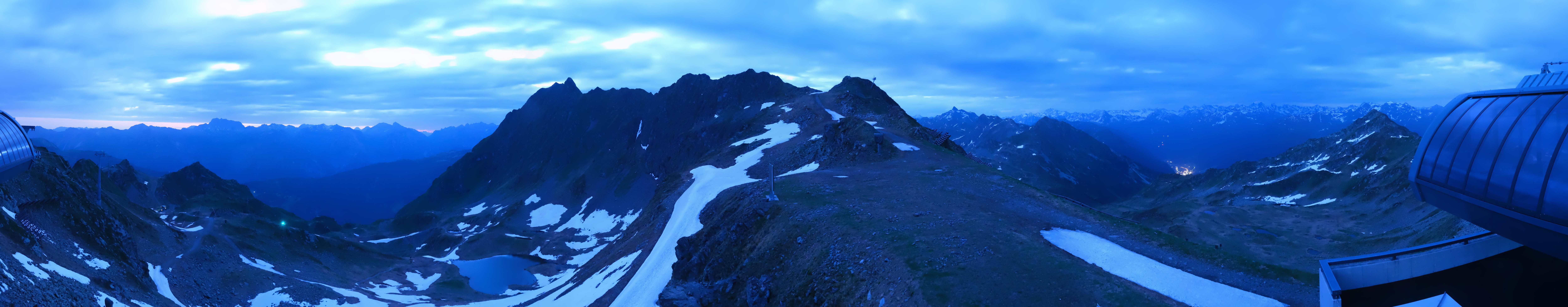 Archiv Foto Webcam Panorama Bahn - Silvretta Montafon