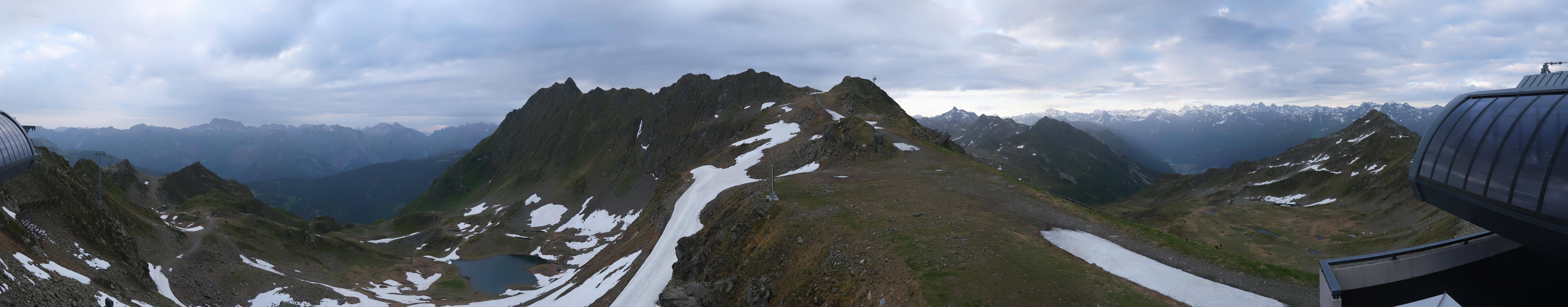 Archiv Foto Webcam Panorama Bahn - Silvretta Montafon