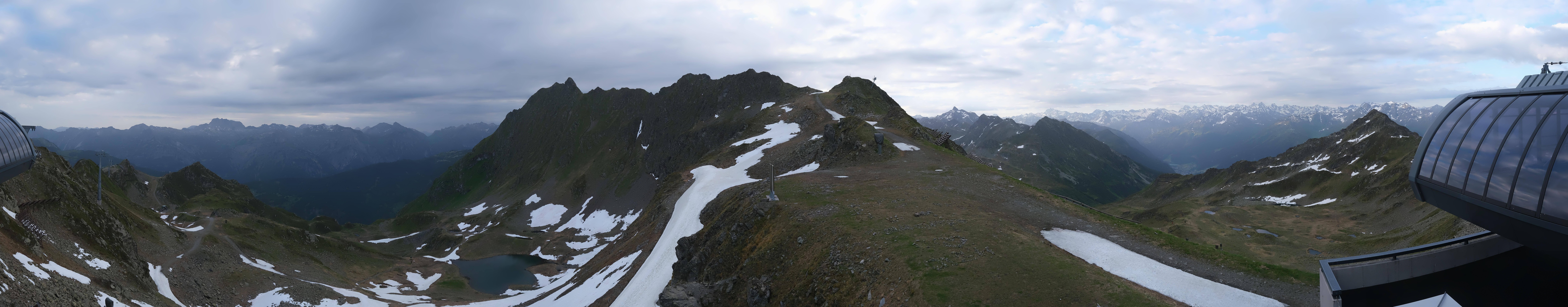 Archiv Foto Webcam Panorama Bahn - Silvretta Montafon