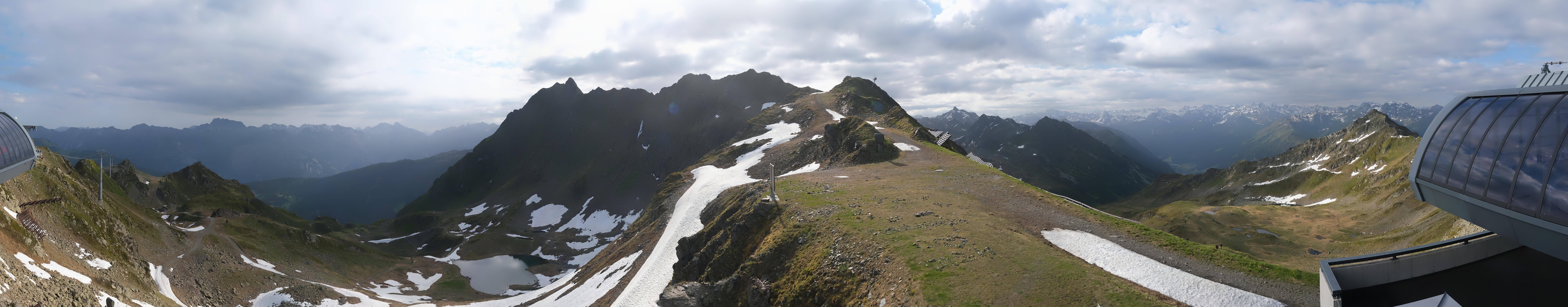 Archiv Foto Webcam Panorama Bahn - Silvretta Montafon