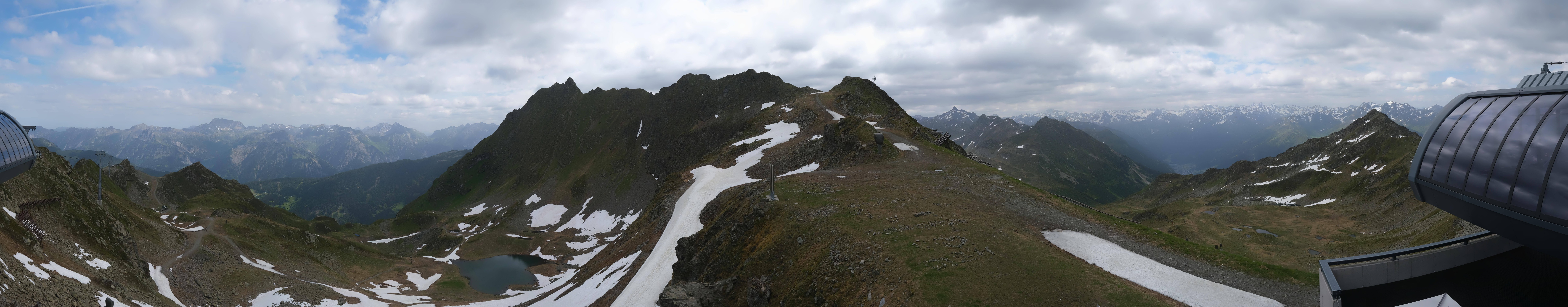 Archiv Foto Webcam Panorama Bahn - Silvretta Montafon