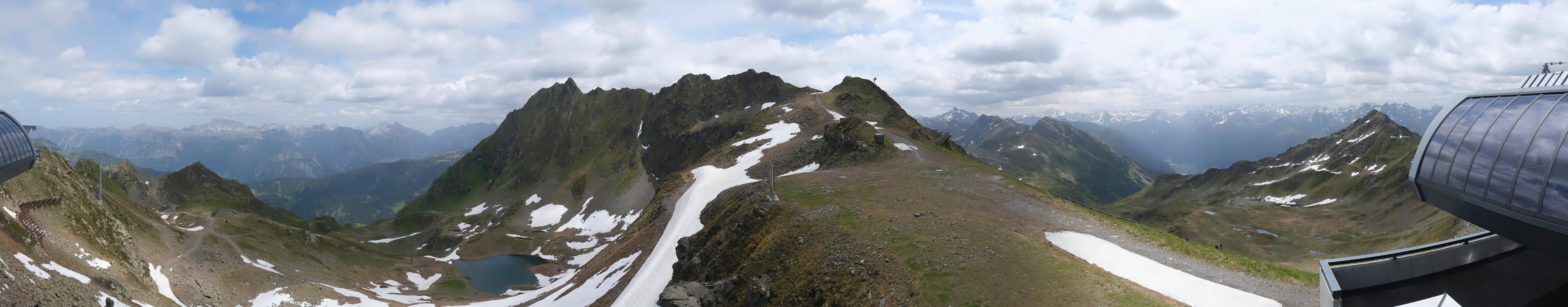 Archiv Foto Webcam Panorama Bahn - Silvretta Montafon