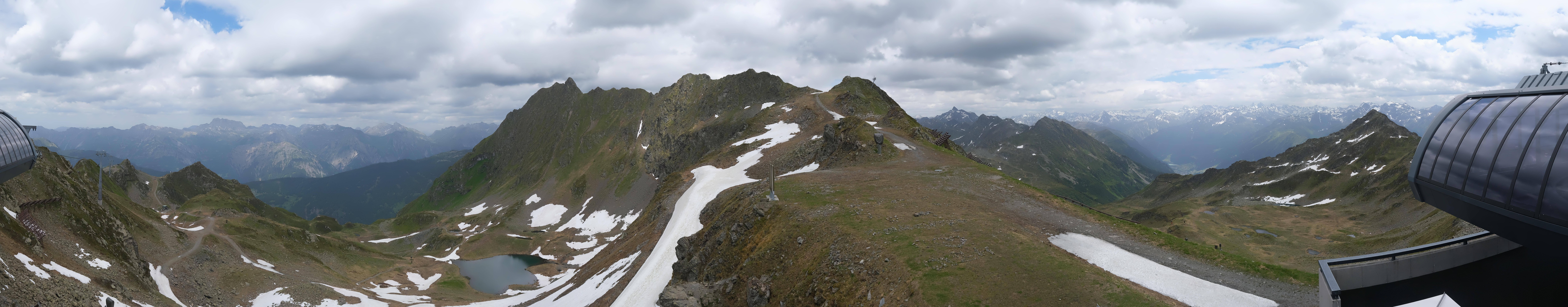 Archiv Foto Webcam Panorama Bahn - Silvretta Montafon