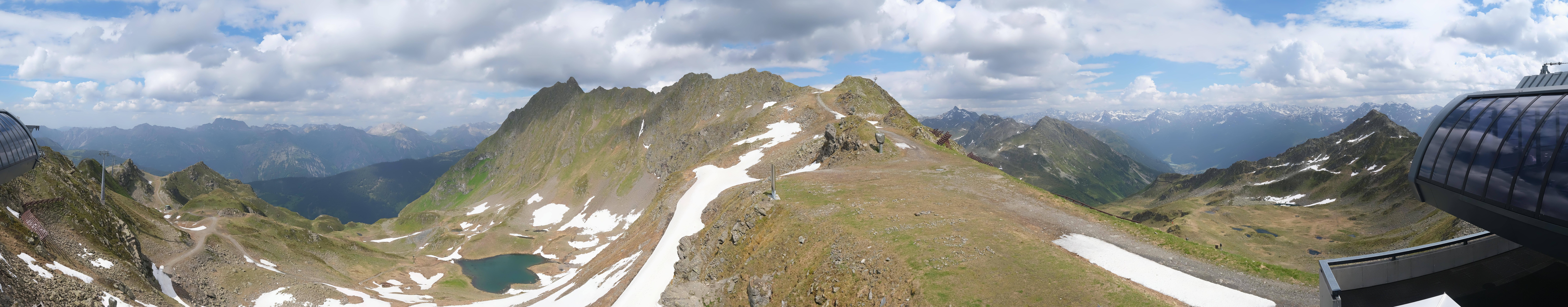 Archiv Foto Webcam Panorama Bahn - Silvretta Montafon