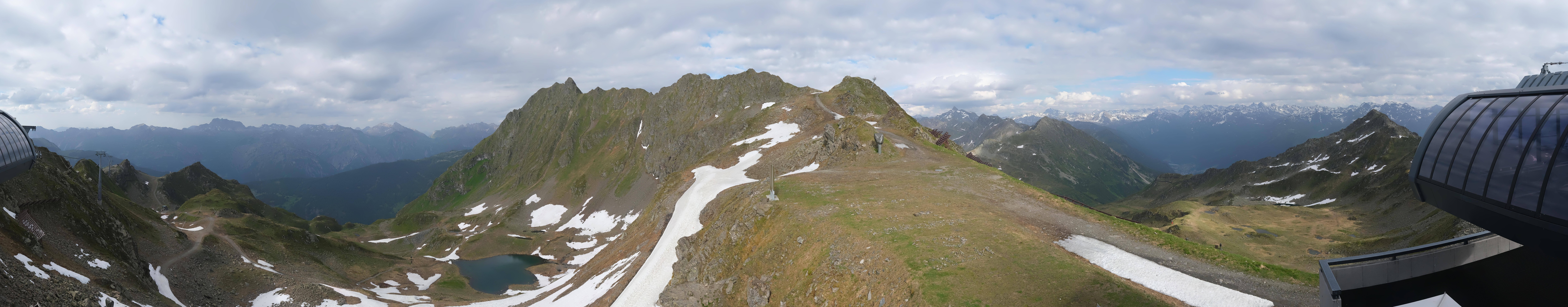 Archiv Foto Webcam Panorama Bahn - Silvretta Montafon