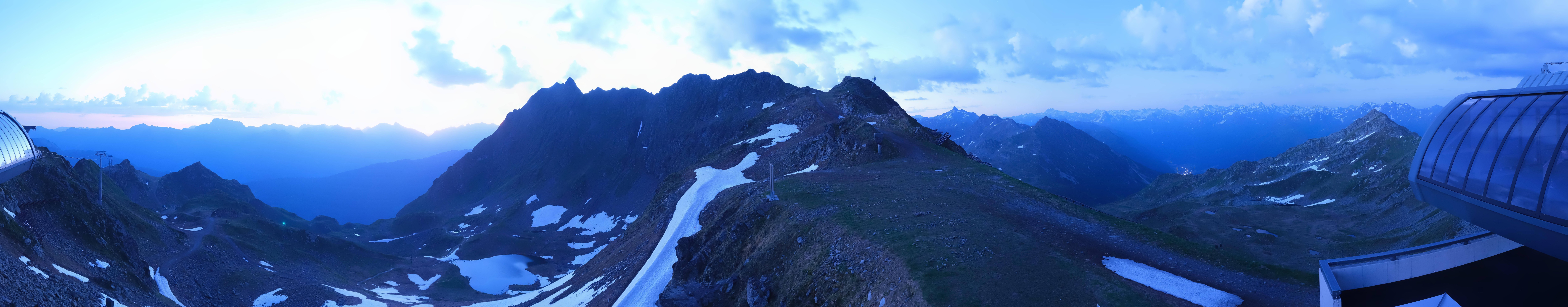Archiv Foto Webcam Panorama Bahn - Silvretta Montafon
