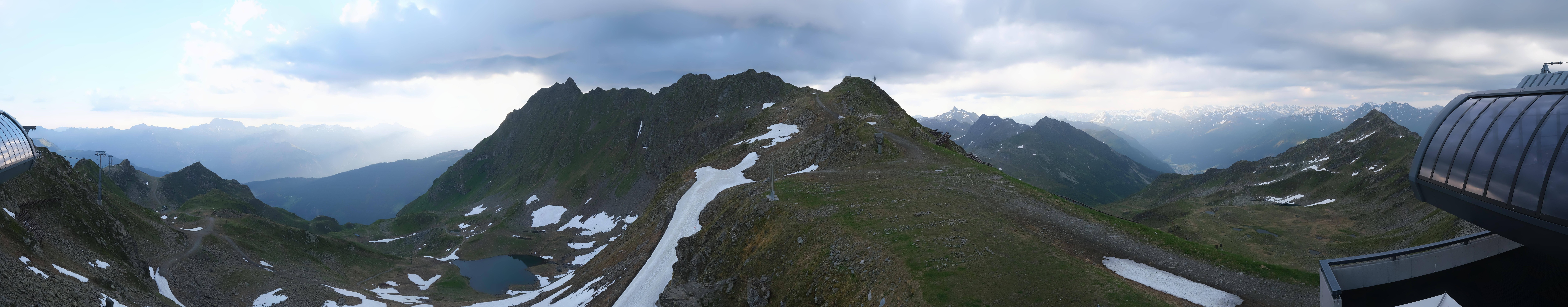 Archiv Foto Webcam Panorama Bahn - Silvretta Montafon