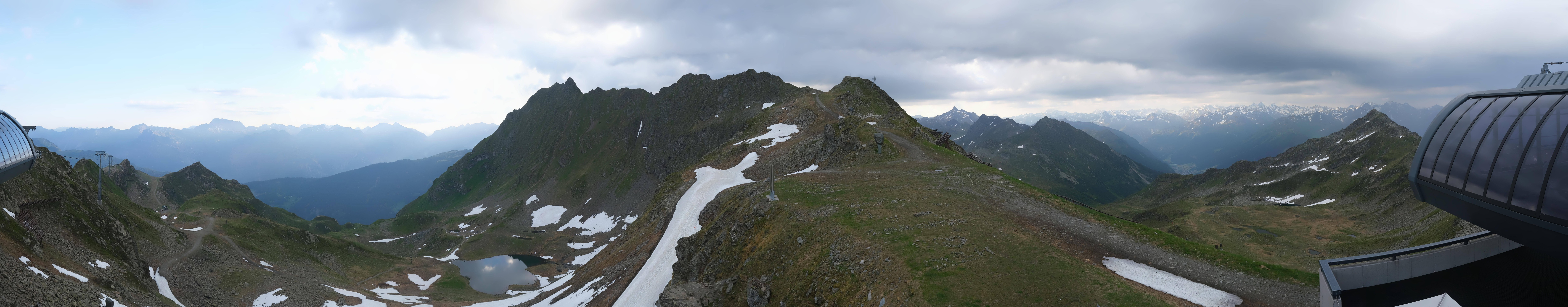 Archiv Foto Webcam Panorama Bahn - Silvretta Montafon