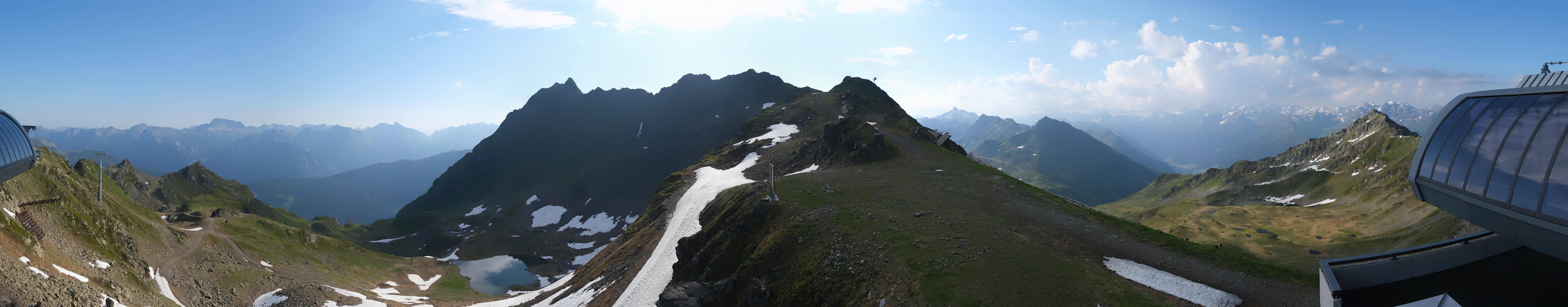 Archiv Foto Webcam Panorama Bahn - Silvretta Montafon