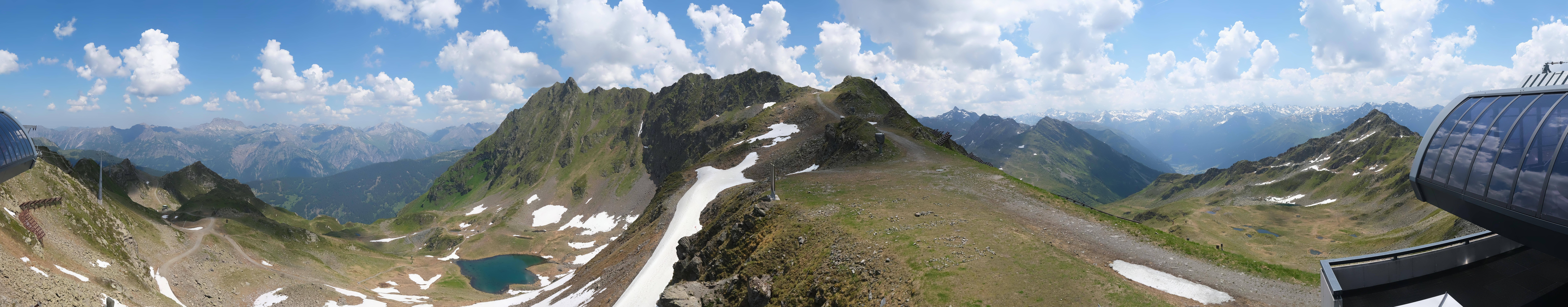 Archiv Foto Webcam Panorama Bahn - Silvretta Montafon