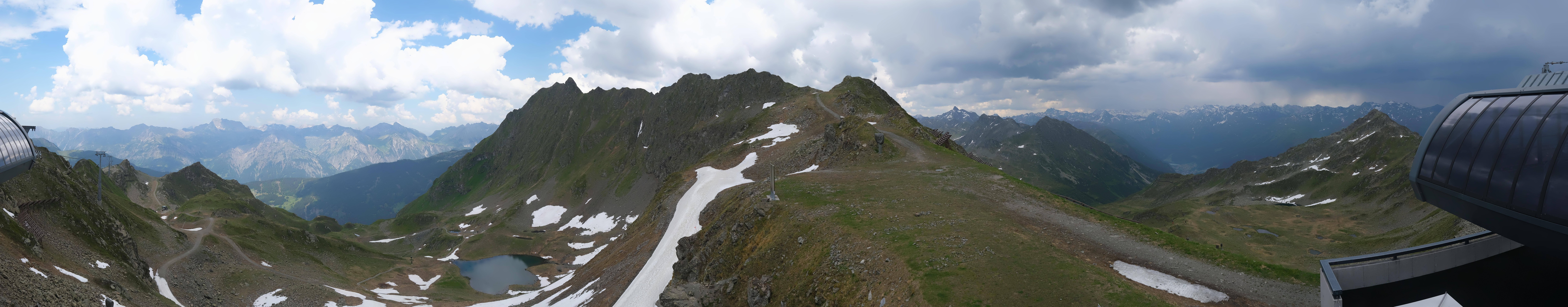 Archiv Foto Webcam Panorama Bahn - Silvretta Montafon