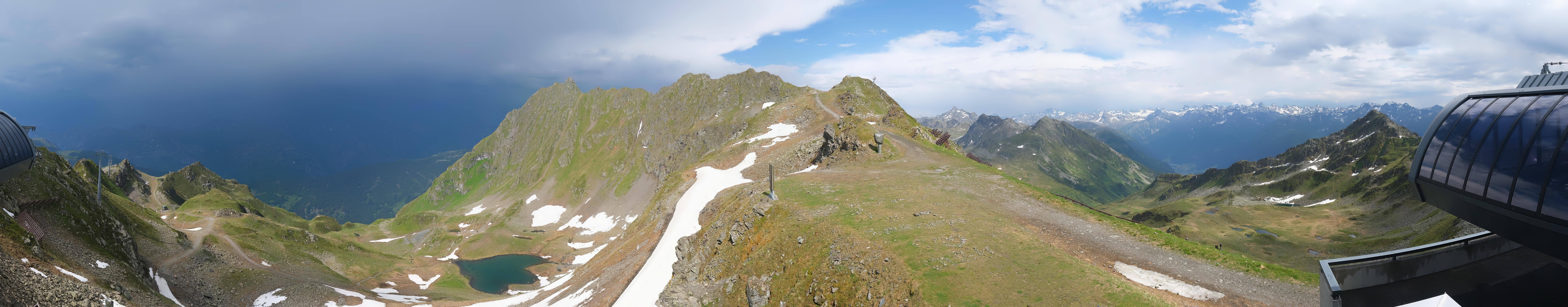 Archiv Foto Webcam Panorama Bahn - Silvretta Montafon