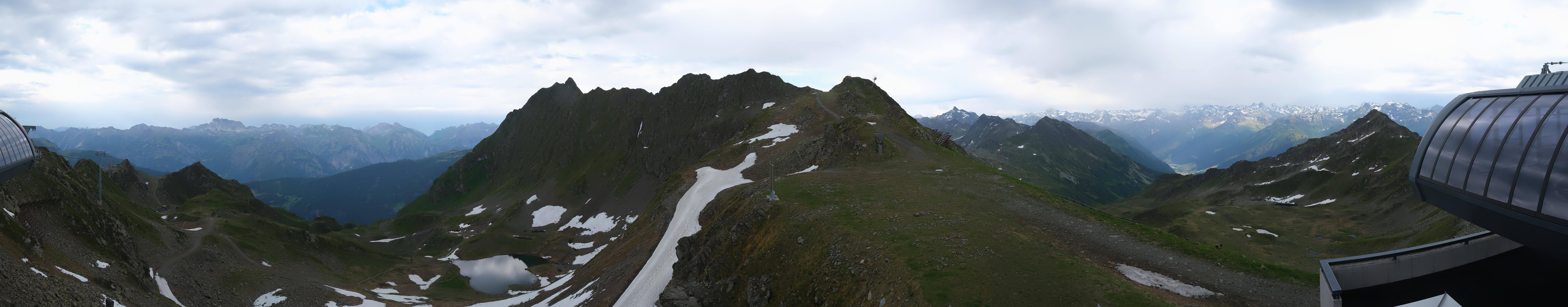Archiv Foto Webcam Panorama Bahn - Silvretta Montafon