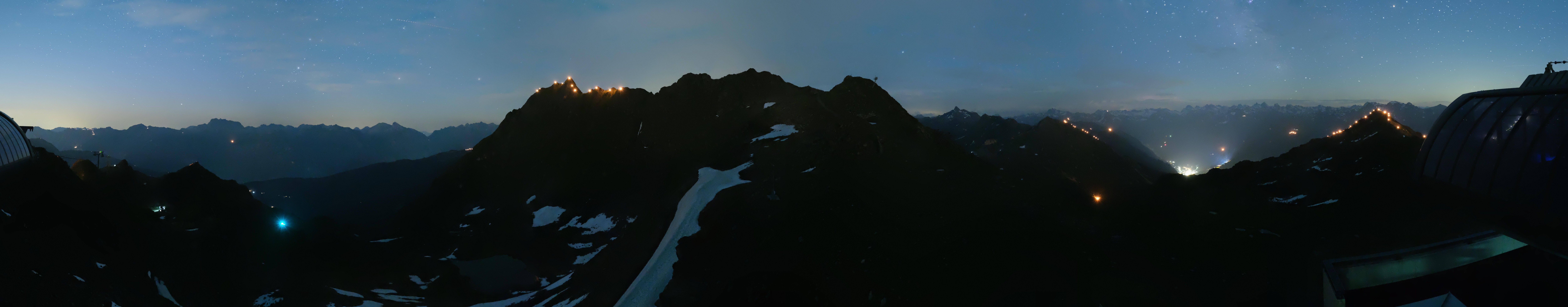 Archiv Foto Webcam Panorama Bahn - Silvretta Montafon