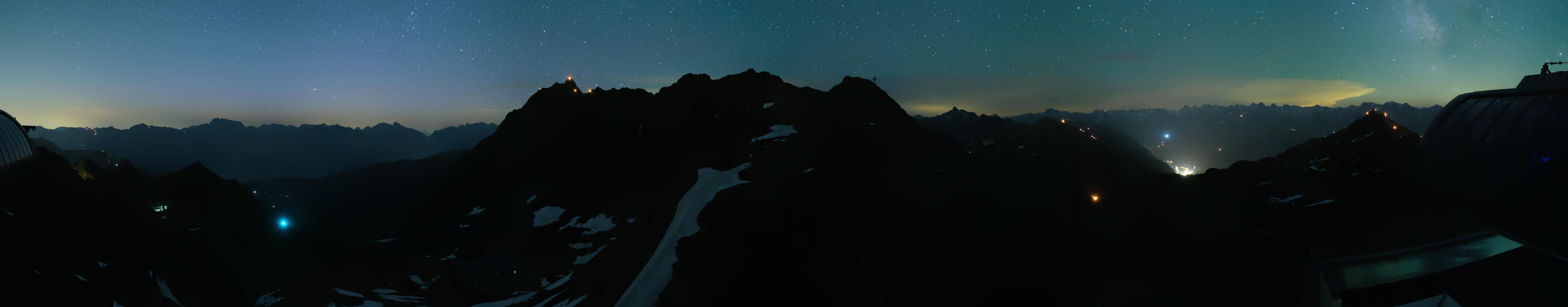 Archiv Foto Webcam Panorama Bahn - Silvretta Montafon
