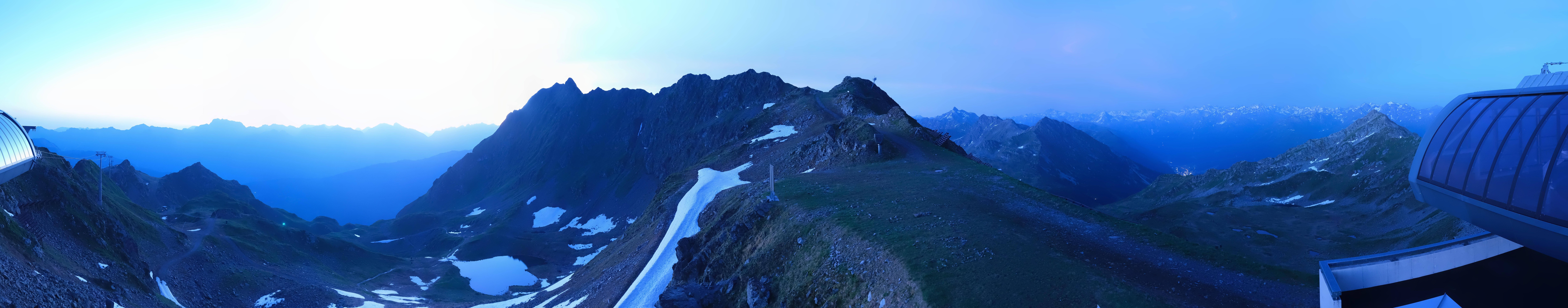 Archiv Foto Webcam Panorama Bahn - Silvretta Montafon