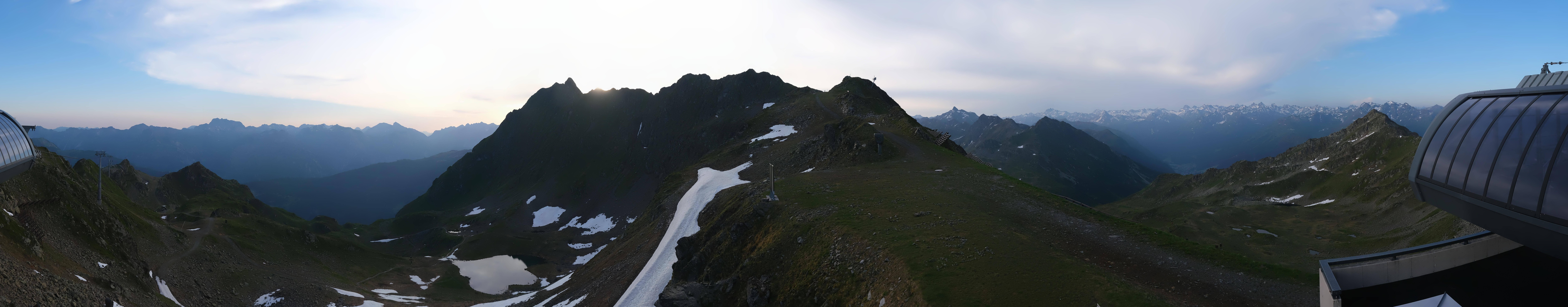 Archiv Foto Webcam Panorama Bahn - Silvretta Montafon