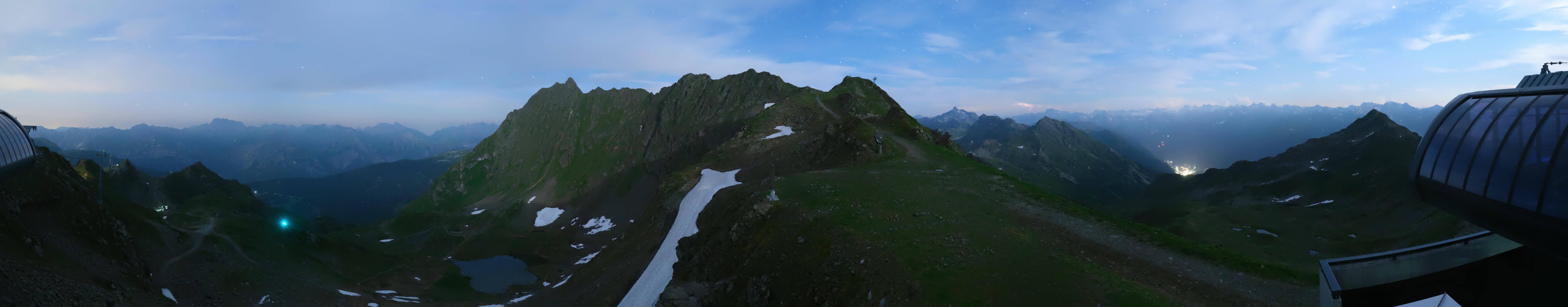 Archiv Foto Webcam Panorama Bahn - Silvretta Montafon