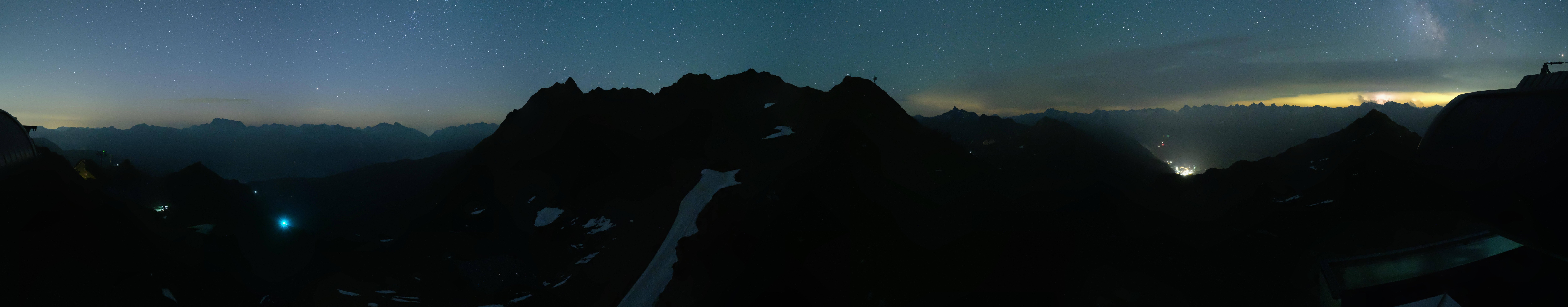 Archiv Foto Webcam Panorama Bahn - Silvretta Montafon