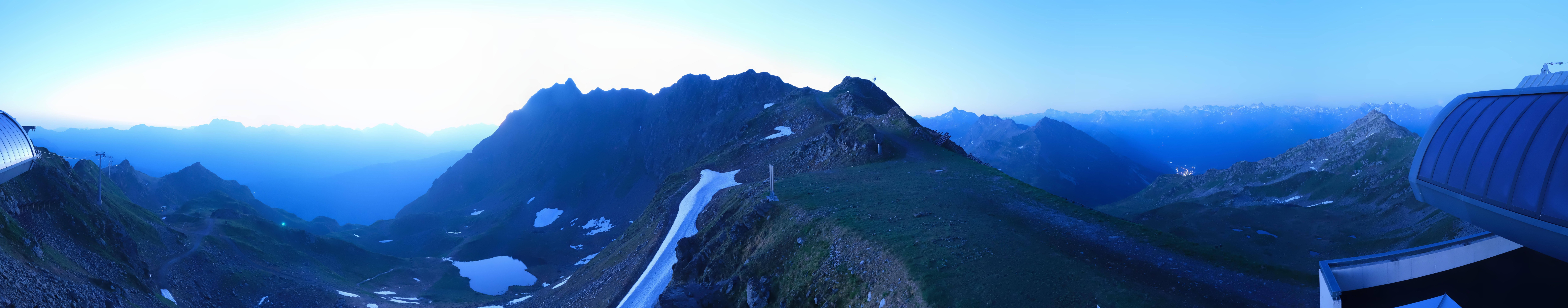 Archiv Foto Webcam Panorama Bahn - Silvretta Montafon