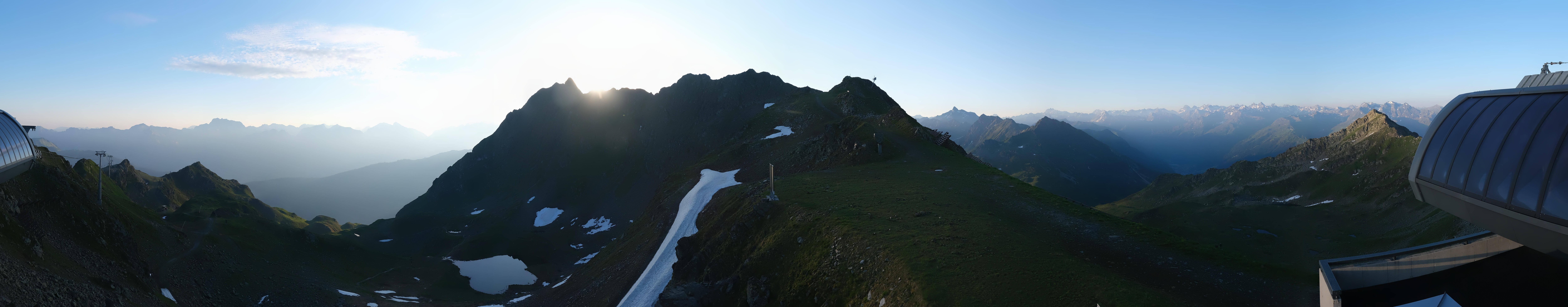 Archiv Foto Webcam Panorama Bahn - Silvretta Montafon