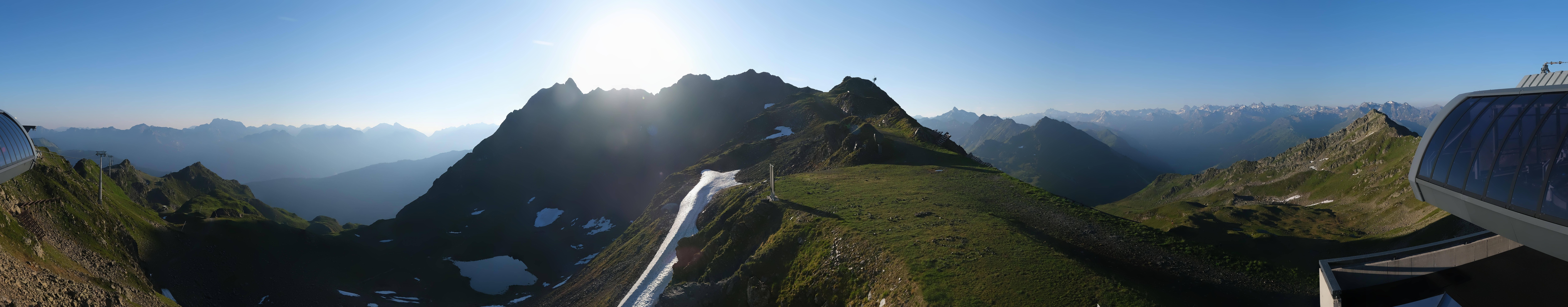 Archiv Foto Webcam Panorama Bahn - Silvretta Montafon