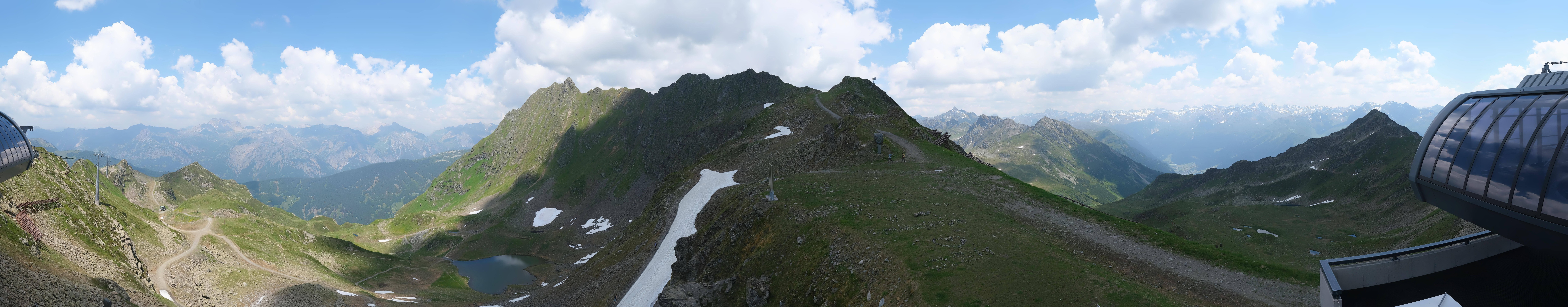Archiv Foto Webcam Panorama Bahn - Silvretta Montafon