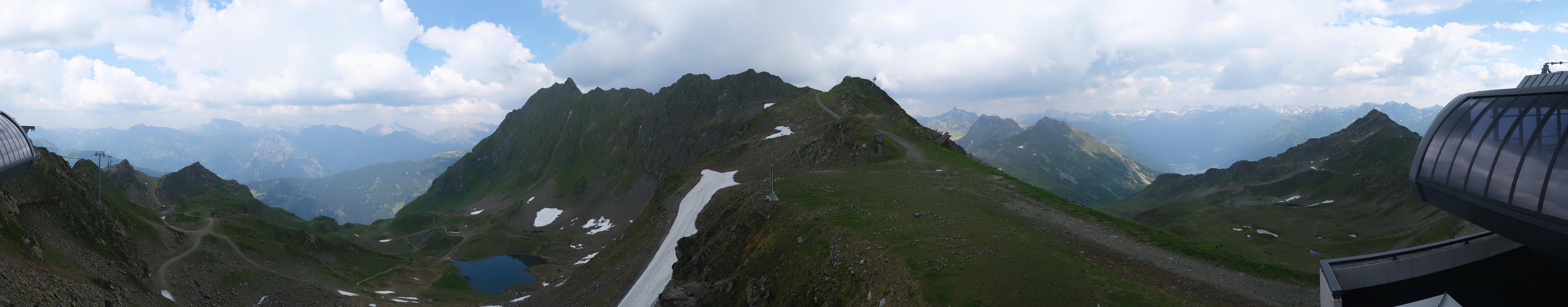 Archiv Foto Webcam Panorama Bahn - Silvretta Montafon