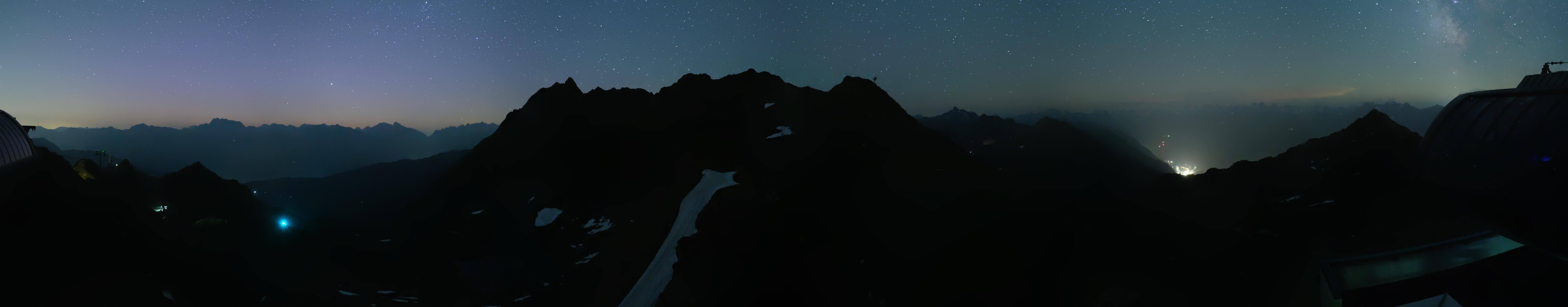 Archived image Webcam Panorama Gondola - Silvretta Montafon