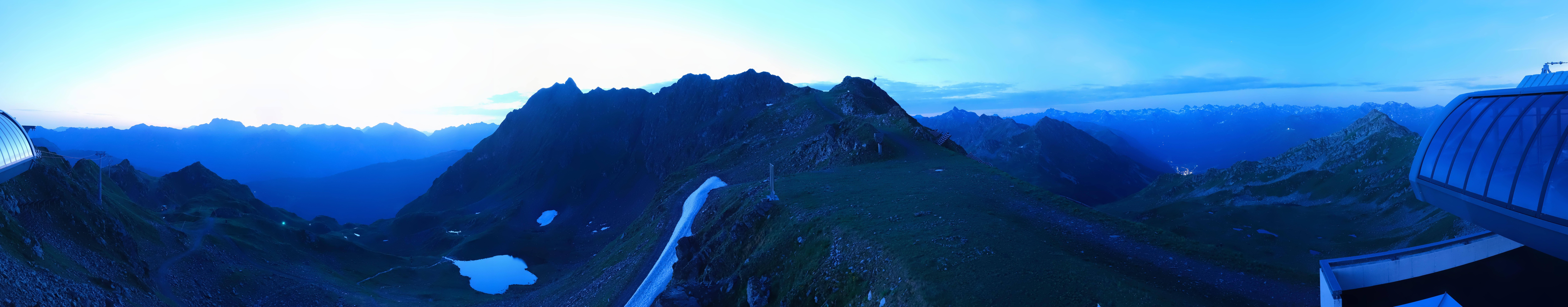 Archiv Foto Webcam Panorama Bahn - Silvretta Montafon