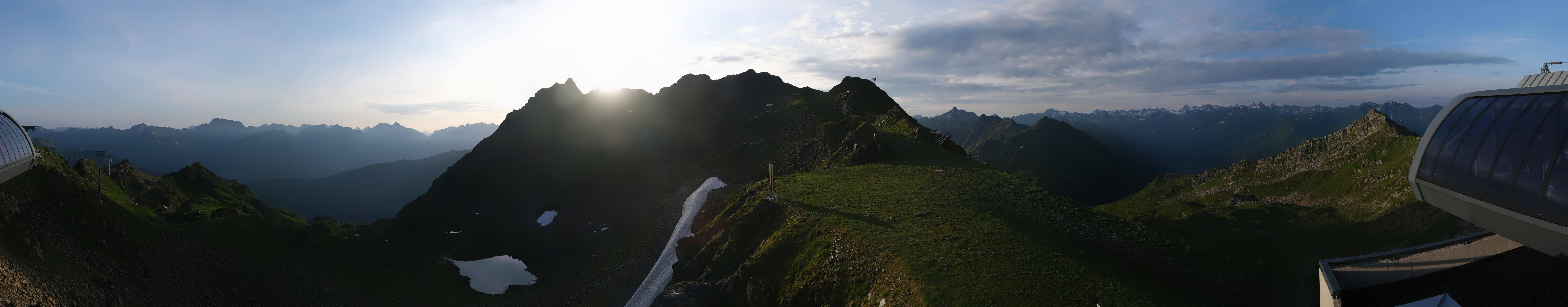 Archiv Foto Webcam Panorama Bahn - Silvretta Montafon