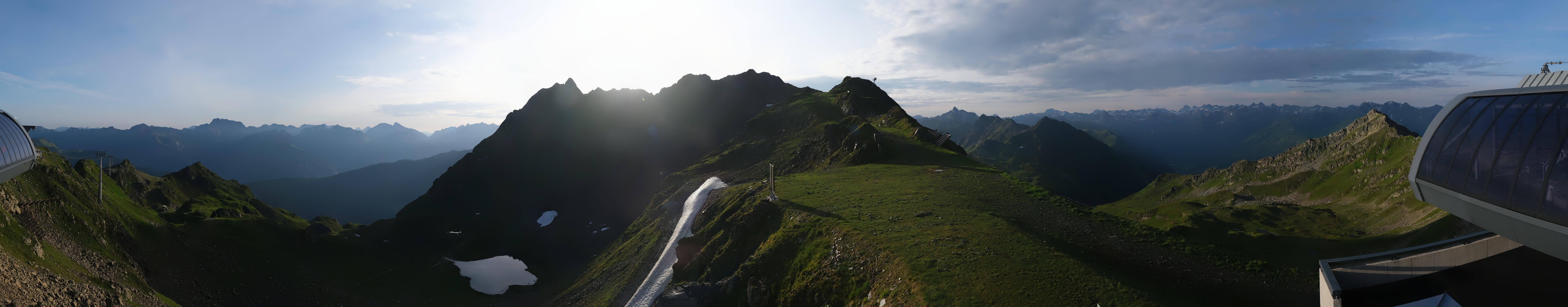 Archiv Foto Webcam Panorama Bahn - Silvretta Montafon