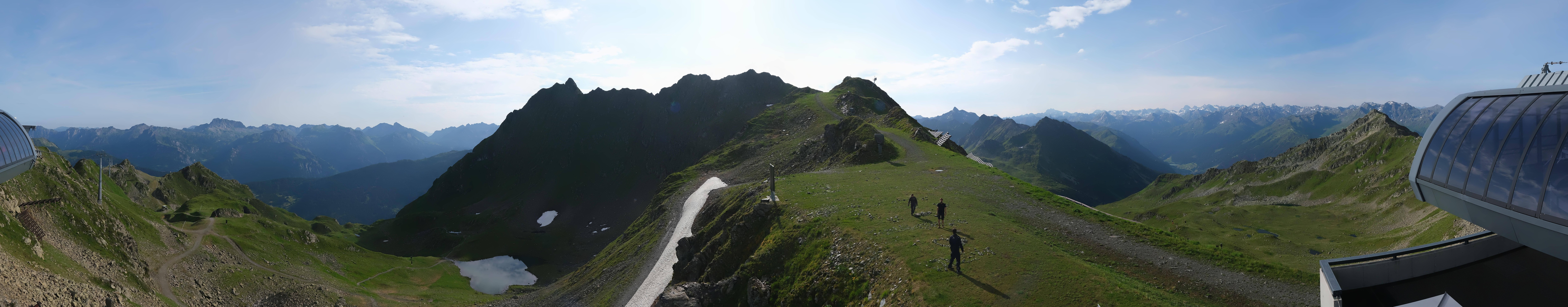 Archiv Foto Webcam Panorama Bahn - Silvretta Montafon