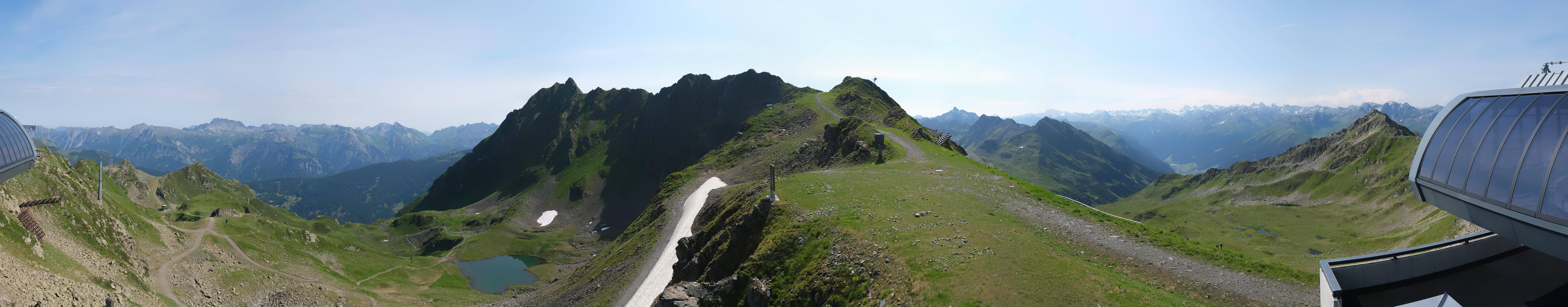 Archiv Foto Webcam Panorama Bahn - Silvretta Montafon