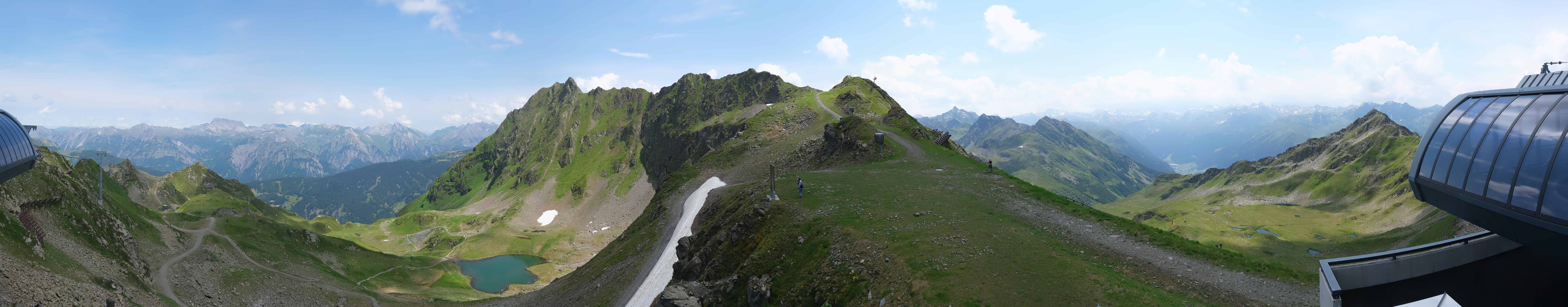 Archiv Foto Webcam Panorama Bahn - Silvretta Montafon