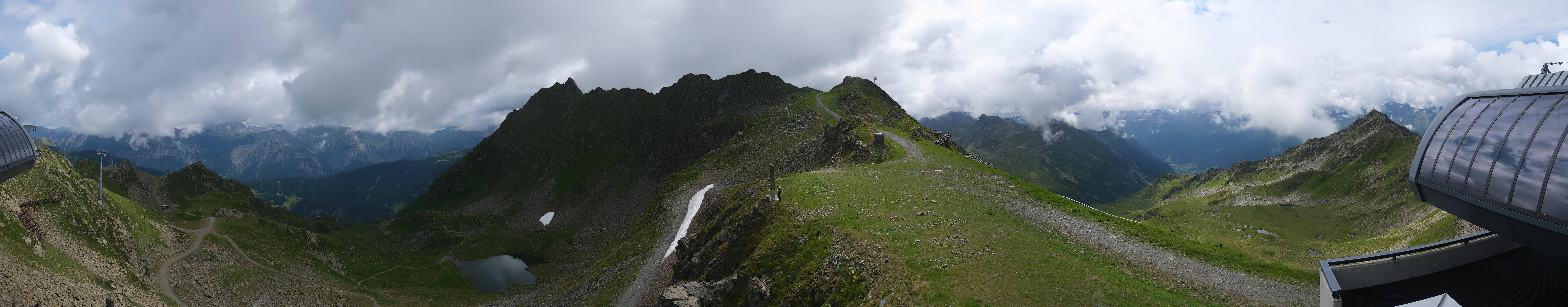 Archiv Foto Webcam Panorama Bahn - Silvretta Montafon