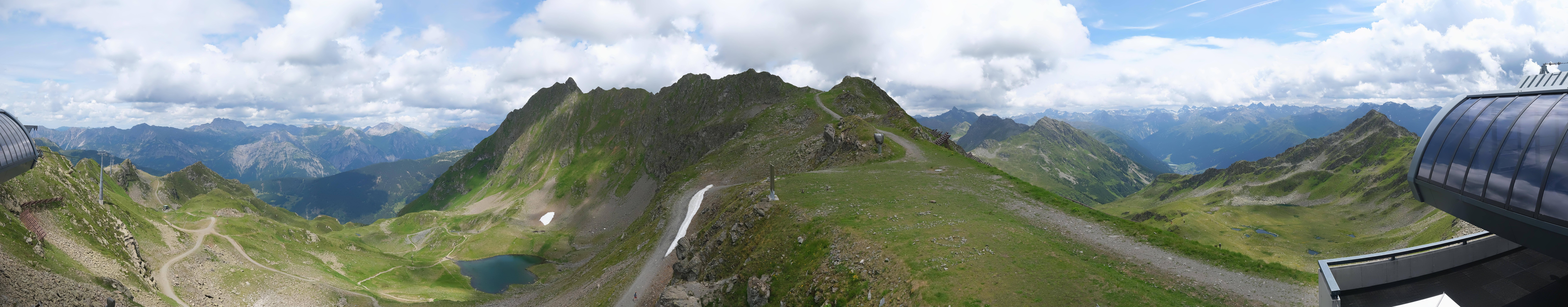 Archiv Foto Webcam Panorama Bahn - Silvretta Montafon