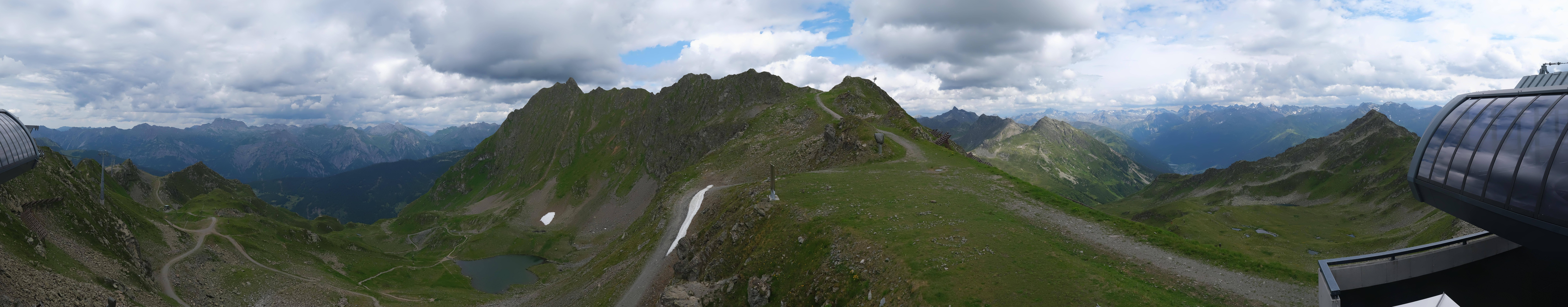 Archiv Foto Webcam Panorama Bahn - Silvretta Montafon