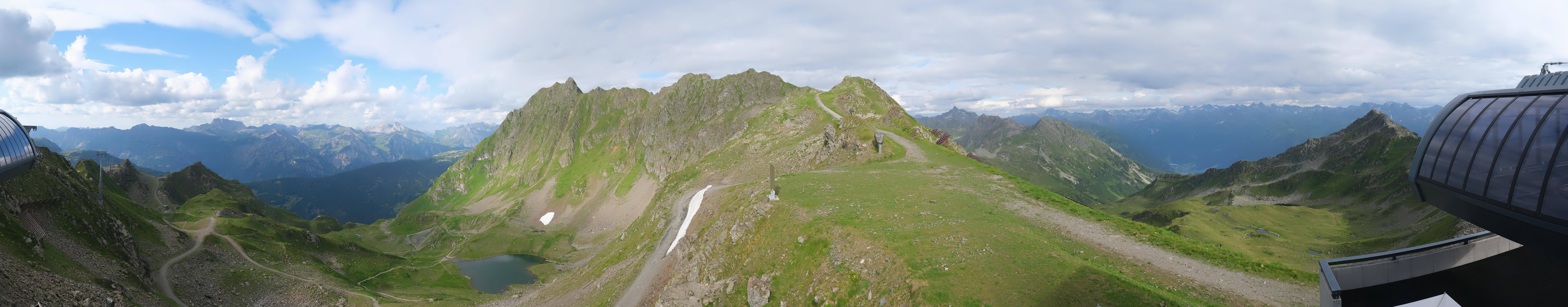 Archiv Foto Webcam Panorama Bahn - Silvretta Montafon