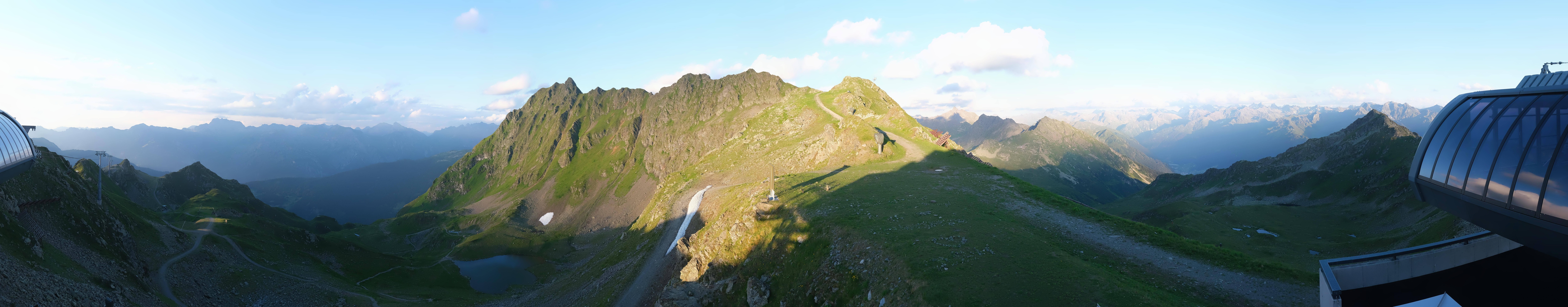 Archiv Foto Webcam Panorama Bahn - Silvretta Montafon