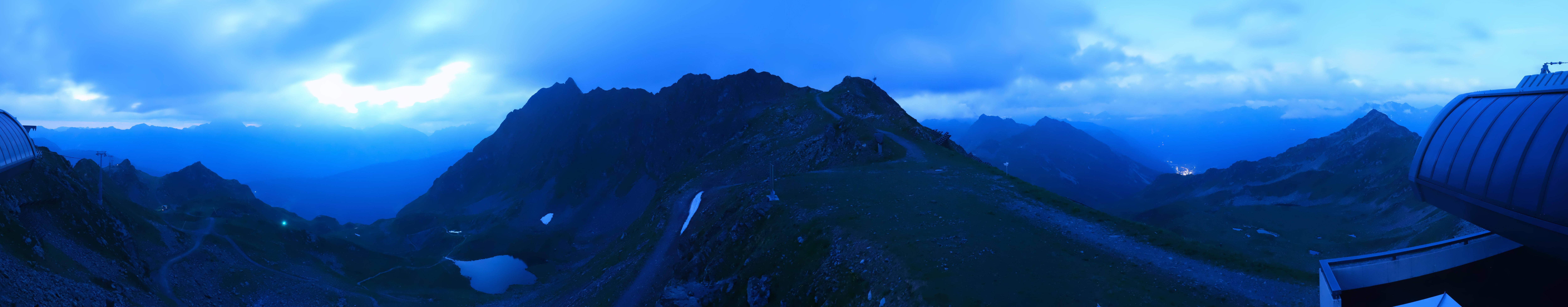 Archiv Foto Webcam Panorama Bahn - Silvretta Montafon