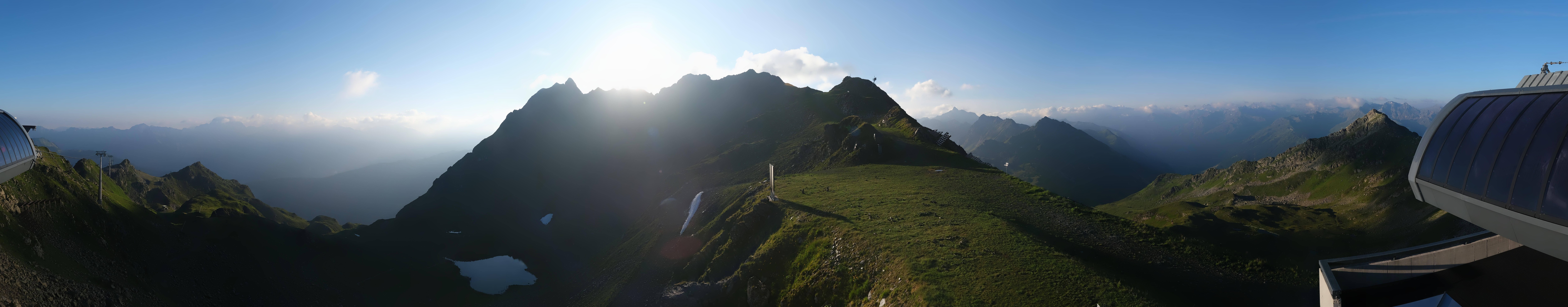 Archiv Foto Webcam Panorama Bahn - Silvretta Montafon