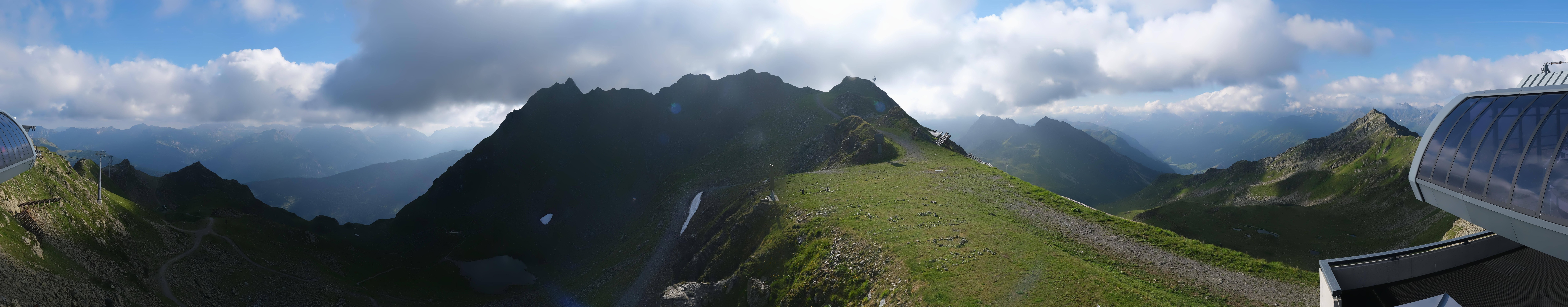 Archiv Foto Webcam Panorama Bahn - Silvretta Montafon