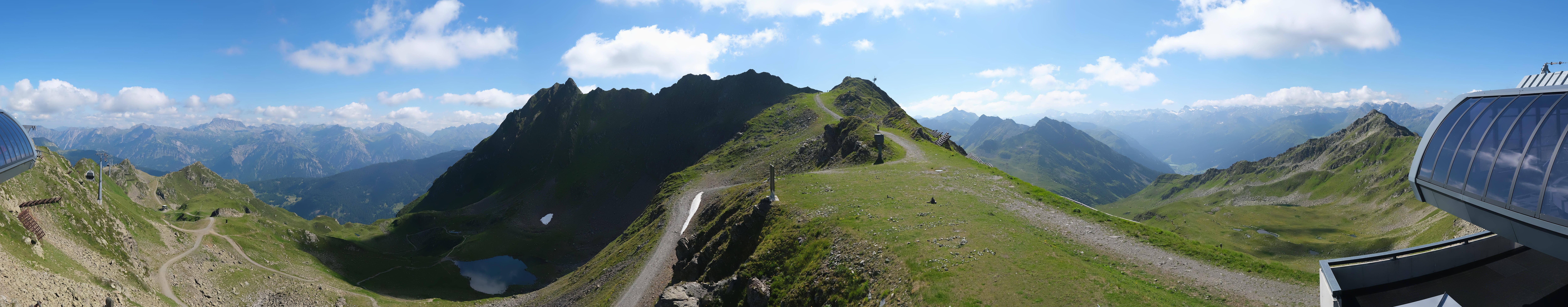 Archiv Foto Webcam Panorama Bahn - Silvretta Montafon